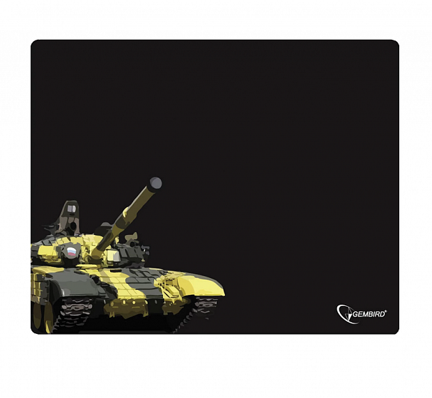 Коврик Gembird MP-GAME13 "танк" 437*350*3 мм. (ткань)