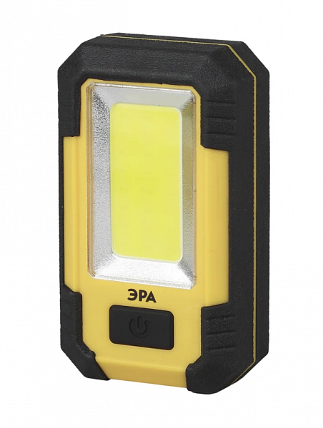 Фонарь светодиодный ЭРА Практик RA-801 15W(400lm) COB пауэрбанк (внешний аккумулятор) 6000mАh, магнит, крючок