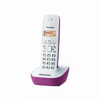 Радиотелефон Panasonic KX-TG1611RUF белый/сиреневый