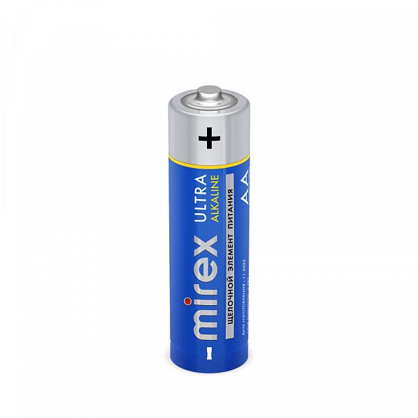 Батарейка MIREX AA ALKALINE [алкалиновая, 1.5В]