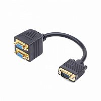 Переходник Cablexpert CC-VGAX2-20CM HD15M/2*15F