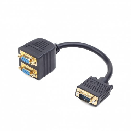 Переходник Cablexpert CC-VGAX2-20CM HD15M/2*15F