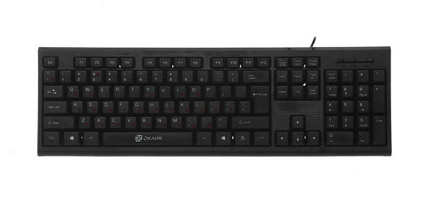 Клавиатура проводная Oklick 120M
