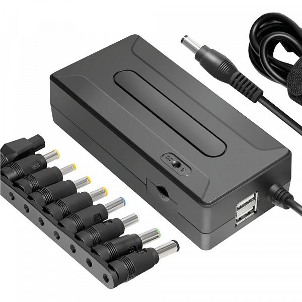 Адаптер универсальный питания GINZZU GA-10120U Universal 2 USB 120W
