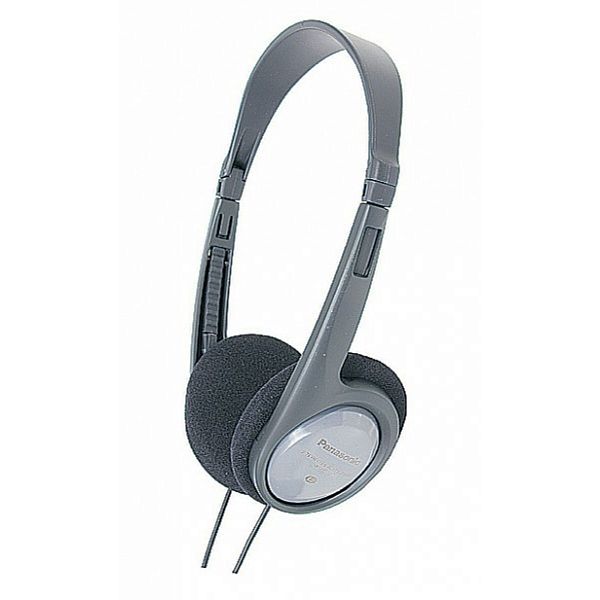 Наушники проводные Panasonic RP-HT010GU-H серые [3.5 мм, накладные]