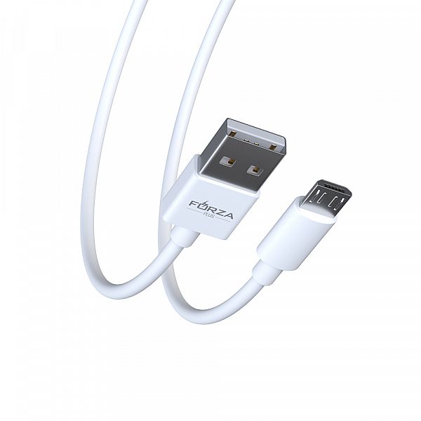 Кабель соединительный USB 2.0 А(M)-Micro-USB Эталон 443-042 [1.0 м., белый, 2.1А]