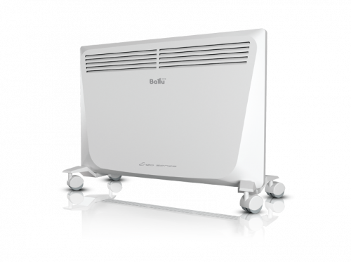 Обогреватель конвекционный Ballu Enzo BEC/EZER-1500 белый [1500/750Вт, до 20в.м, электронный термостат, 59.5х40х11,3см]
