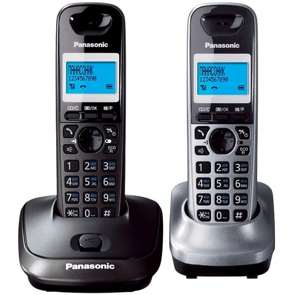 Радиотелефон Panasonic KX-TG2512RU2 серый