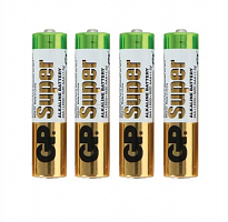 Батарейка GP LR03 SUPER ALKALINE [AAA, алкалиновая, 1.5В]