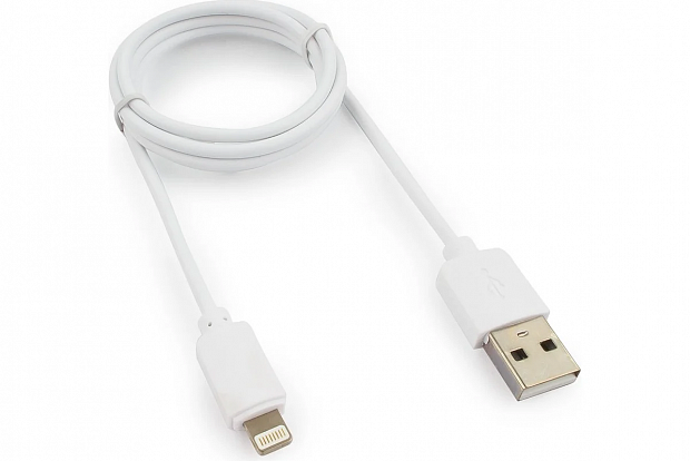 Кабель соединительный USB 2.0 А(M)-Micro-Lightning Гарнизон [1.2 м., белый]