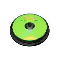 Диск DVD-RW 4.7Gb Mirex 4х Cake box