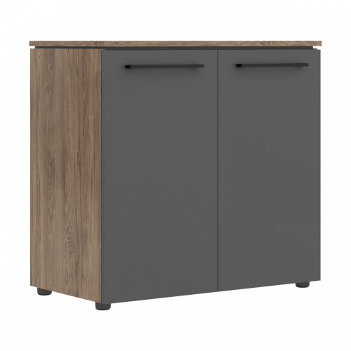 MLC 85.1 Шкаф малый Антрацит/Кария Пальмира 854*423*821