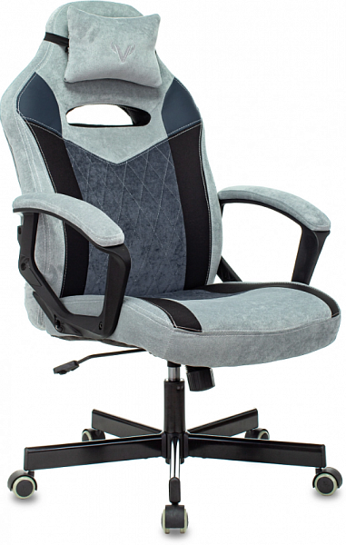 VIKING 6 KNIGHT BL FABRIC серо-голубой крестовина металл Бюрократ
