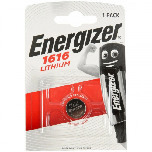 Батарейка Energizer CR1616 FSB1 [литиевая, напряжение 3В]