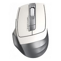 Компьютерная мышь беспроводная A4Tech Fstyler FG35 белая/серебро